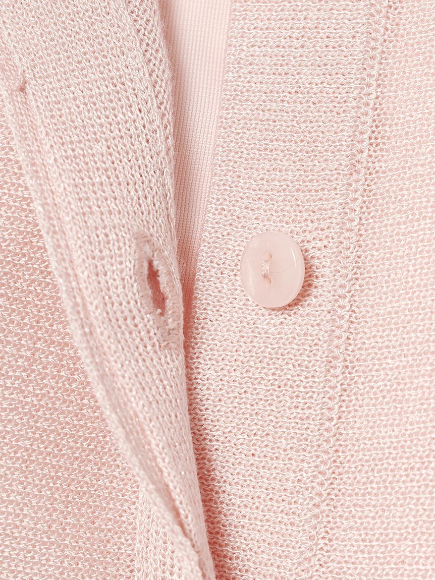 CELFORD「ペプラムシアーニットカーディガン」|カーディガン|