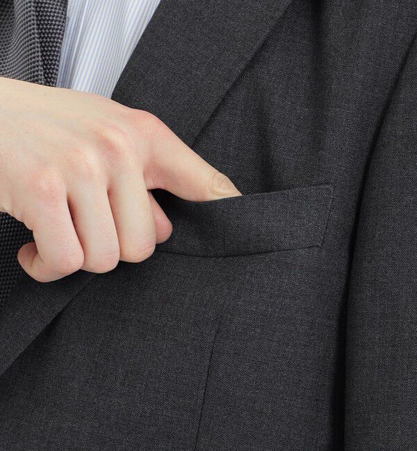 MACKINTOSH PHILOSOPHY「トロッター フレスクロスジャケット#108 4PLYハイツイストストレッチ」|テーラードジャケット|