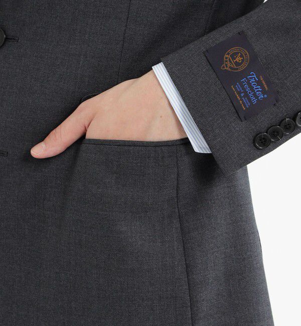 MACKINTOSH PHILOSOPHY「トロッター フレスクロスジャケット#108 4PLYハイツイストストレッチ」|テーラードジャケット|