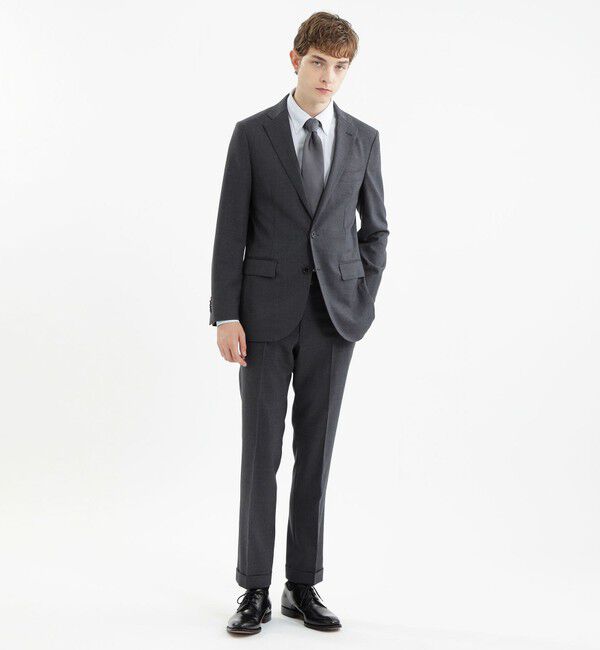 MACKINTOSH PHILOSOPHY「トロッター フレスクロスジャケット#108 4PLYハイツイストストレッチ」|テーラードジャケット|