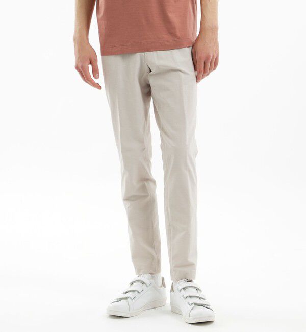 MACKINTOSH PHILOSOPHY「【WEB＆一部店舗限定】リネン混ハイストレッチ　エラスティックパンツ」|その他|ライトグレー