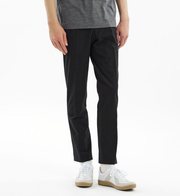 MACKINTOSH PHILOSOPHY「【WEB＆一部店舗限定】リネン混ハイストレッチ　エラスティックパンツ」|その他|ブラック