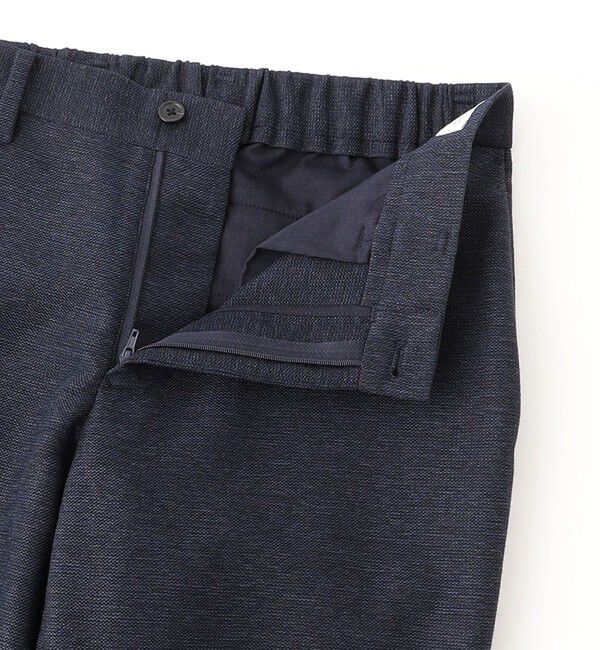 MACKINTOSH PHILOSOPHY「テーラード ジャージー パンツ ウール混カラミ織り」|スラックス|