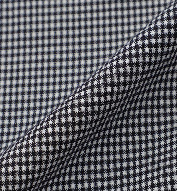 MACKINTOSH PHILOSOPHY「ホリゾンタルワイド ジャージーシャツ ギンガム/無地」|シャツ・ブラウス|