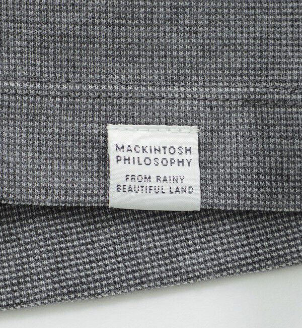 MACKINTOSH PHILOSOPHY「ストレッチミラノリブ VネックロンＴ」|Tシャツ・カットソー|