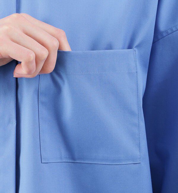 MACKINTOSH PHILOSOPHY「フライフロントクロップドシャツ」|シャツ・ブラウス|