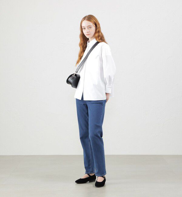 MACKINTOSH PHILOSOPHY「フライフロントクロップドシャツ」|シャツ・ブラウス|