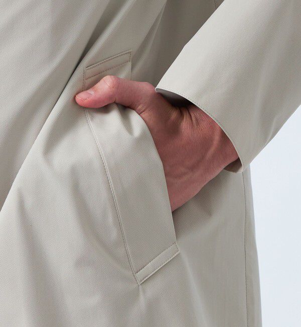 MACKINTOSH PHILOSOPHY「WELLINGTON（ウェリントン） ドビーツイルストレッチ」|ステンカラーコート|
