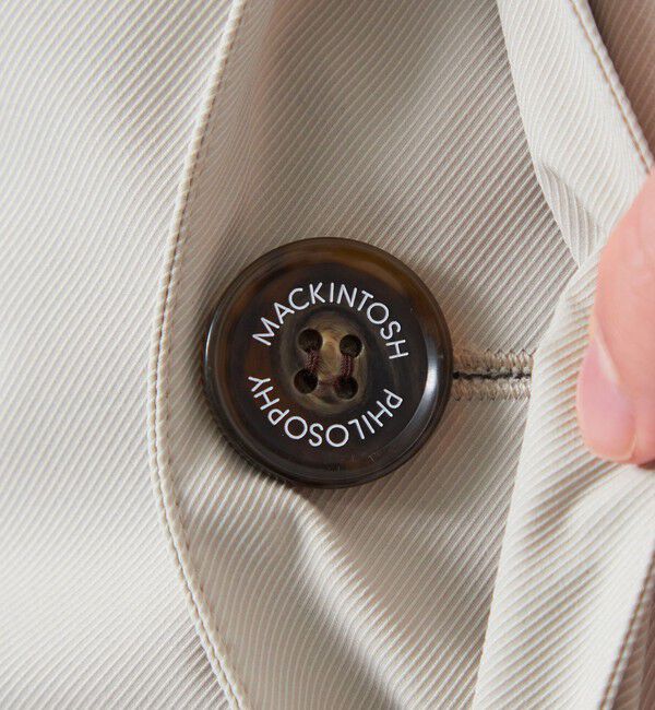 MACKINTOSH PHILOSOPHY「WELLINGTON（ウェリントン） ドビーツイルストレッチ」|ステンカラーコート|