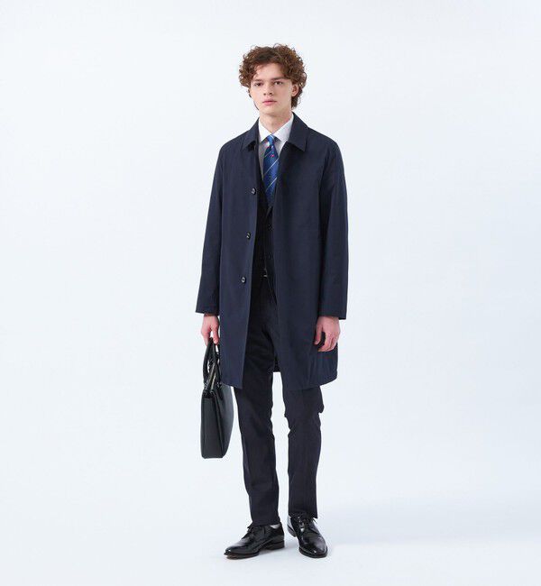 MACKINTOSH PHILOSOPHY「WELLINGTON（ウェリントン） ドビーツイルストレッチ」|ステンカラーコート|