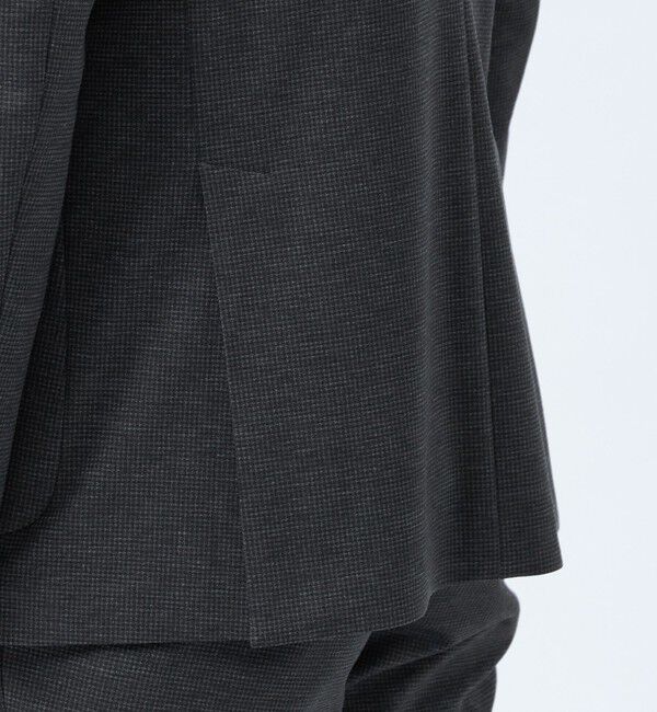 MACKINTOSH PHILOSOPHY「テーラードジャージー ジャケット チドリ/バーズアイ」|テーラードジャケット|