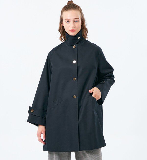 MACKINTOSH PHILOSOPHY「【WELBURY(ウェルベリー)】シャンブレーギャバジン」|ステンカラーコート|