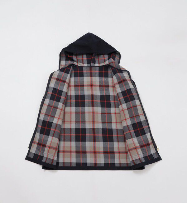 MACKINTOSH PHILOSOPHY「ハウスチェックダンボールコーディガン ミドル」|ブルゾン・スタジャン|