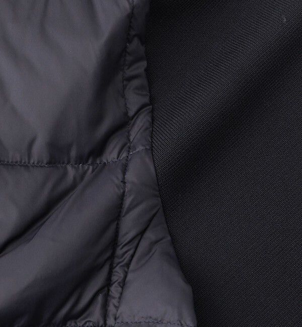 MACKINTOSH PHILOSOPHY「スクエアキルト＆ニット コンビパーカー with TAION」|ブルゾン・スタジャン|