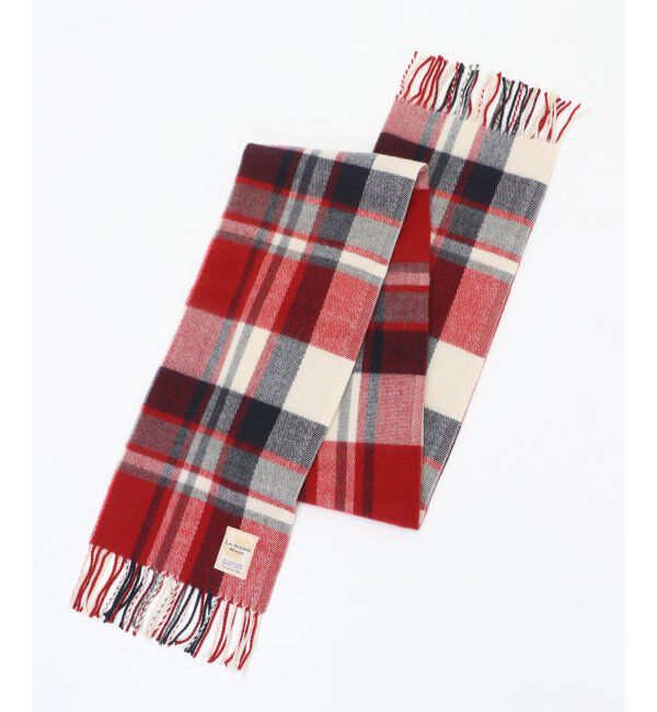 ikka「抗菌加工マルチチェックマフラー」|マフラー|