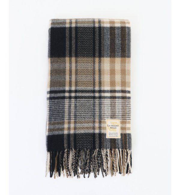 ikka「抗菌加工マルチチェックマフラー」|マフラー|