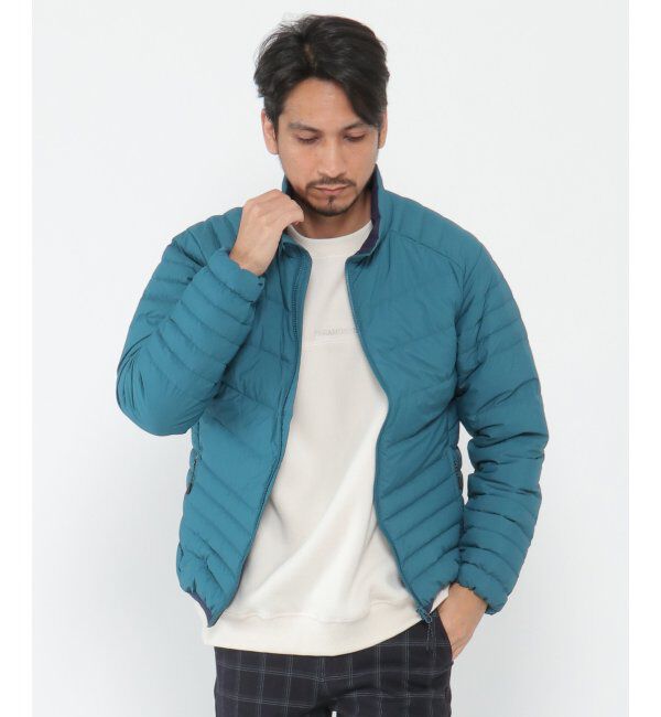 ikka「MIZUNO ミズノ ブレスサーモライトダウンジャケット」|ブルゾン・スタジャン|ブルー