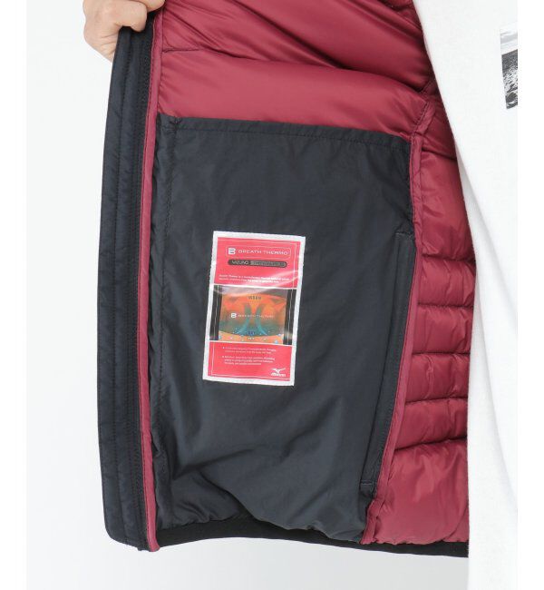 ikka「MIZUNO ミズノ ブレスサーモライトダウンジャケット」|ブルゾン・スタジャン|