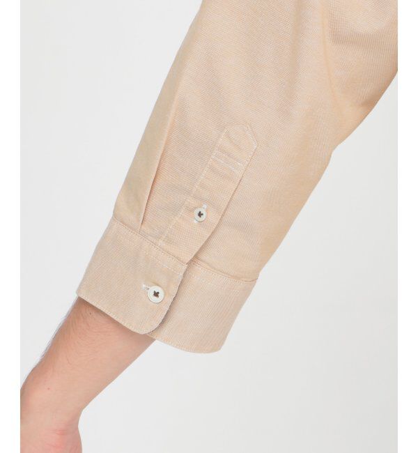 ikka「7分オックス裾切り替えシャツ」|シャツ・ブラウス|