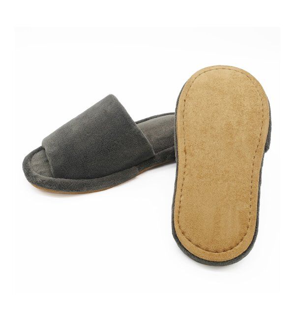 TOKYO DESIGN CHANNEL「マイクロファイバー外縫いスリッパ」|ルームシューズ|