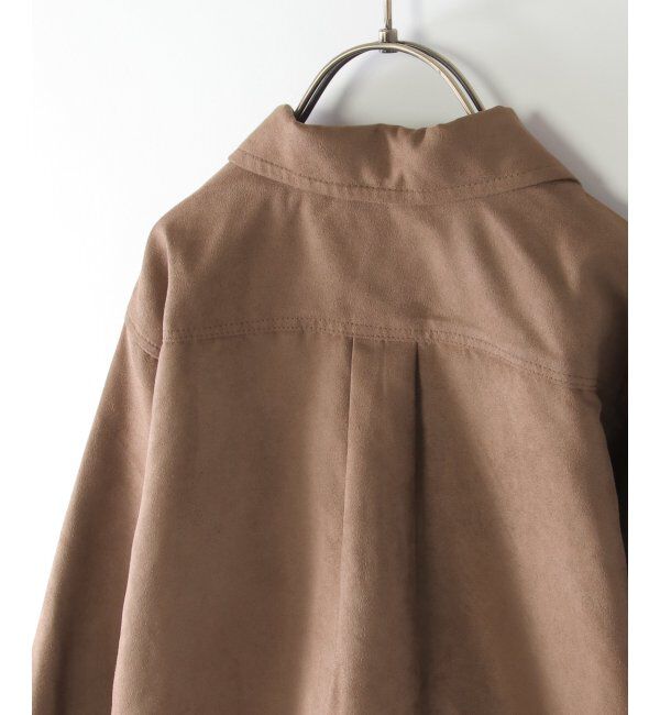 ikka kids「【親子おそろい】フェイクスエードシャウター」|シャツ・ブラウス|