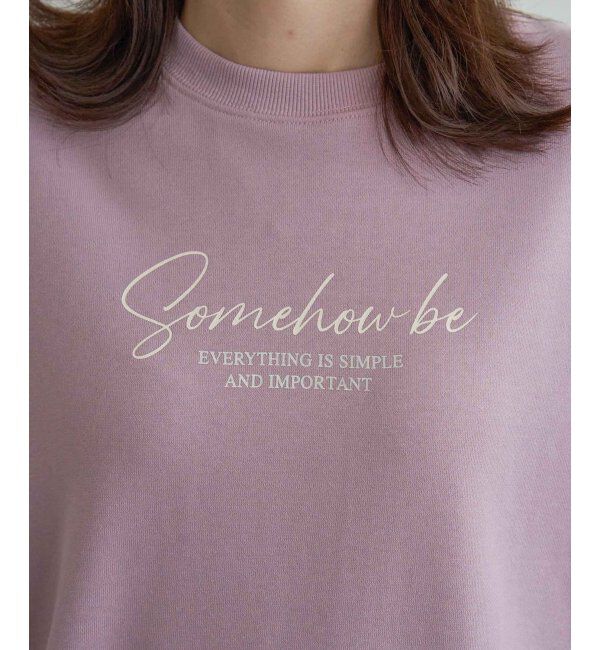 ikka「裏毛ロゴフォトスウェット」|パーカー|