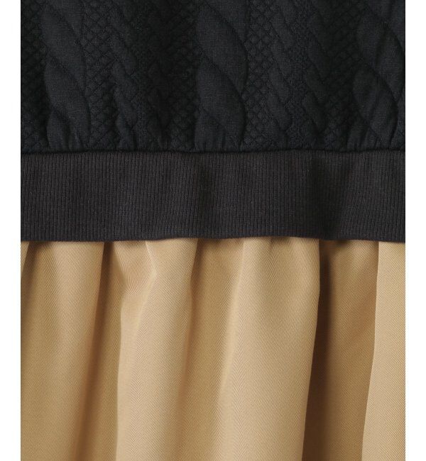 ikka kids「フクレJQDドッキングSKOP」|スカート|