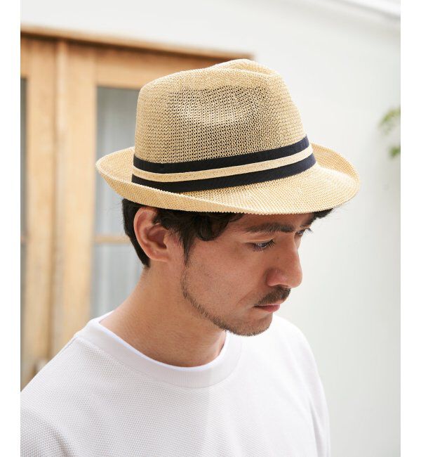 ikka「ドライサーモ中折ハット」|その他|ベージュ