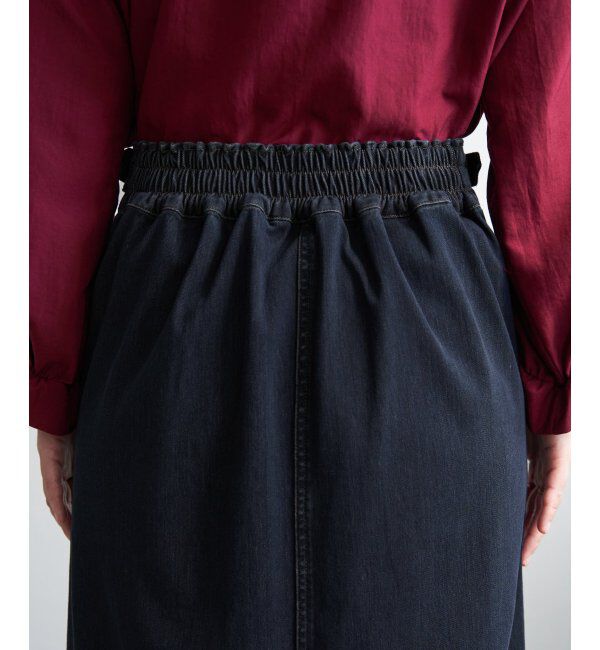 ikka「GOKU楽Iラインタイトスカート」|スカート|