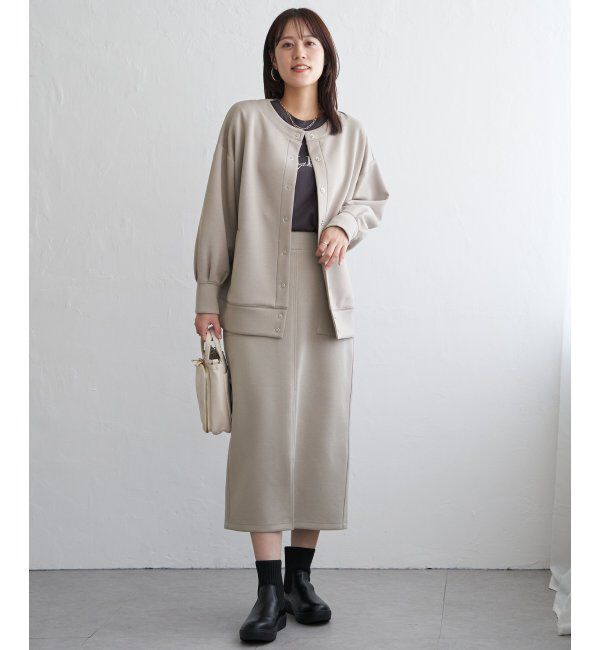 ikka「GOKU楽ダンボールカーディガン」|カーディガン|