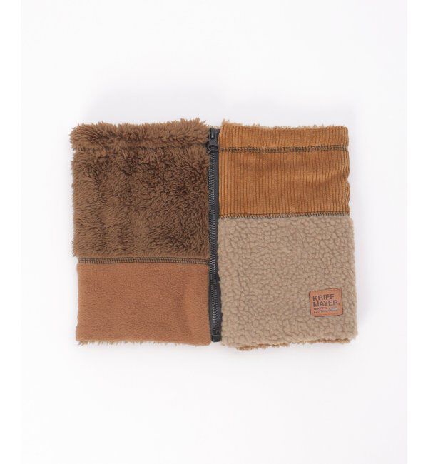 ikka「KRIFF MAYER 切替ネックウォーマー」|マフラー|