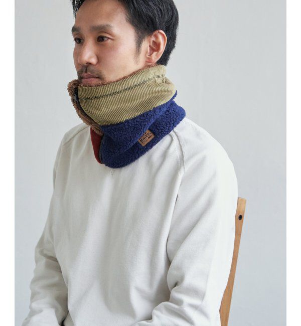 ikka「KRIFF MAYER 切替ネックウォーマー」|マフラー|ソノタ