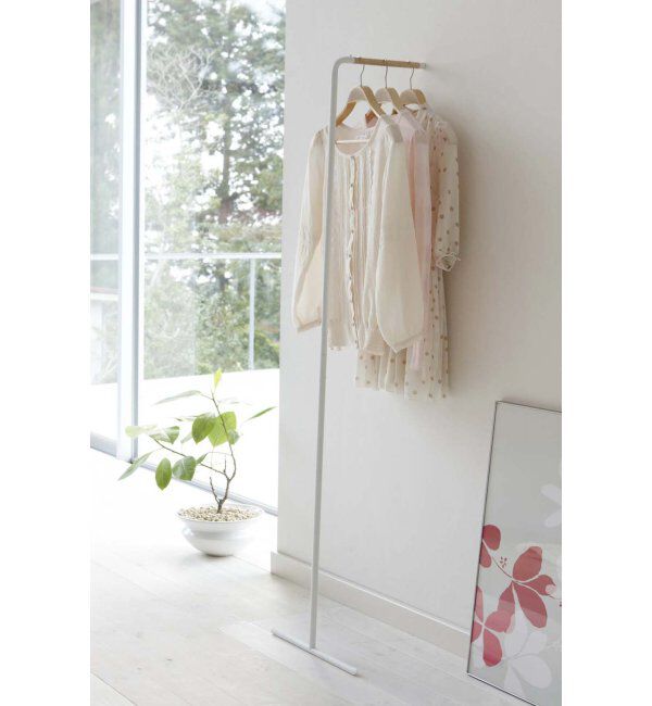 Lbc with Life「tower タワー スリムコートハンガー」|その他|ホワイト