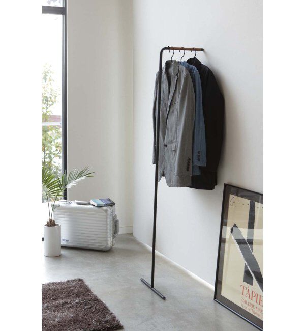 Lbc with Life「tower タワー スリムコートハンガー」|その他|ブラック