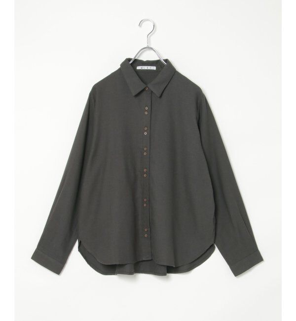 Lbc with Life「コットンRミニダブルボタンシャツ」|シャツ・ブラウス|