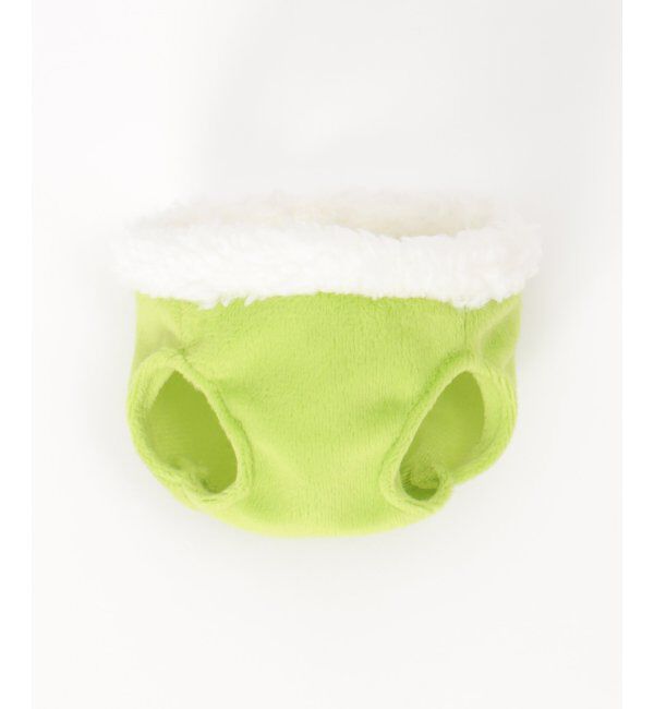 Lbc with Life「PLUFFY かぶりもの ウグイスパンツセット」|クッション・クッションカバー|