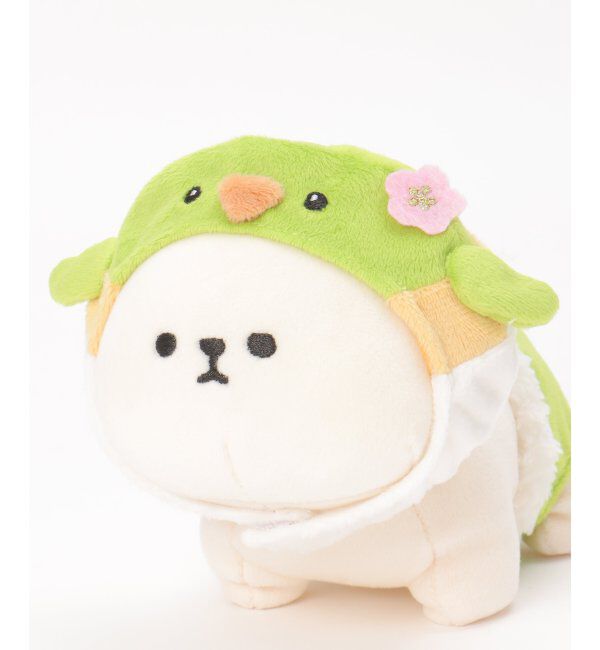 Lbc with Life「PLUFFY かぶりもの ウグイスパンツセット」|クッション・クッションカバー|