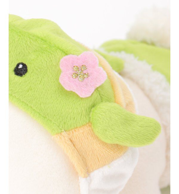 Lbc with Life「PLUFFY かぶりもの ウグイスパンツセット」|クッション・クッションカバー|