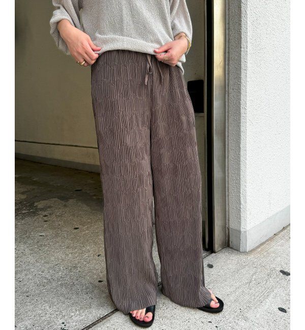 Lbc with Life「プリーツイージーパンツ」|その他|