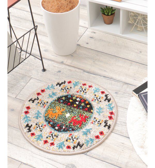 Lbc with Life「トルコ製 ウィルトン織りカーペット」|クッション・クッションカバー|オレンジケイ