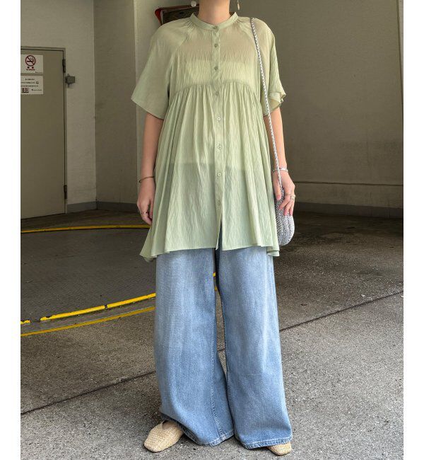 Lbc with Life「ティアードギャザーチュニック」|シャツ・ブラウス|