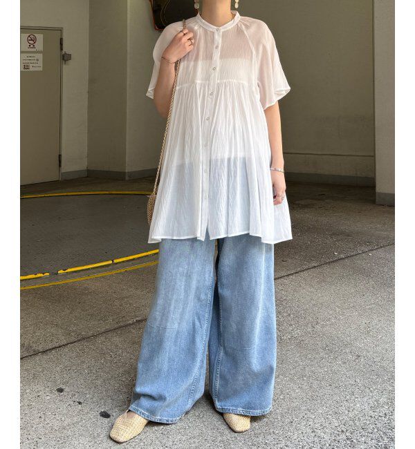 Lbc with Life「ティアードギャザーチュニック」|シャツ・ブラウス|