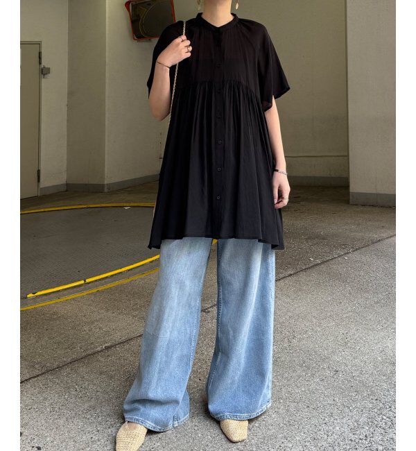 Lbc with Life「ティアードギャザーチュニック」|シャツ・ブラウス|