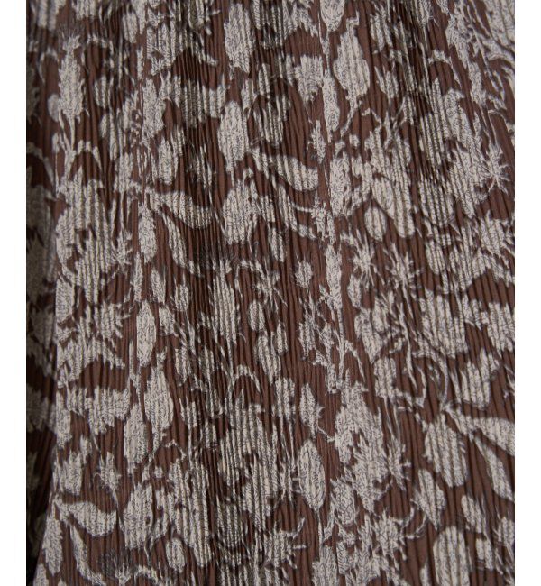 Lbc with Life「ボタニカルプリントプリーツパンツ」|その他|