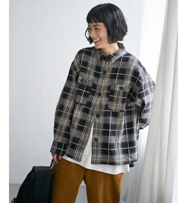 Lbc with Life「モールチェックCPOシャツ」|シャツ・ブラウス|