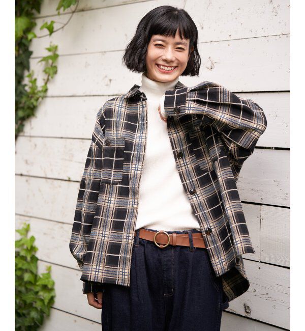 Lbc with Life「モールチェックCPOシャツ」|シャツ・ブラウス|