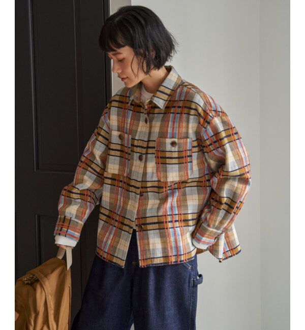 Lbc with Life「モールチェックCPOシャツ」|シャツ・ブラウス|