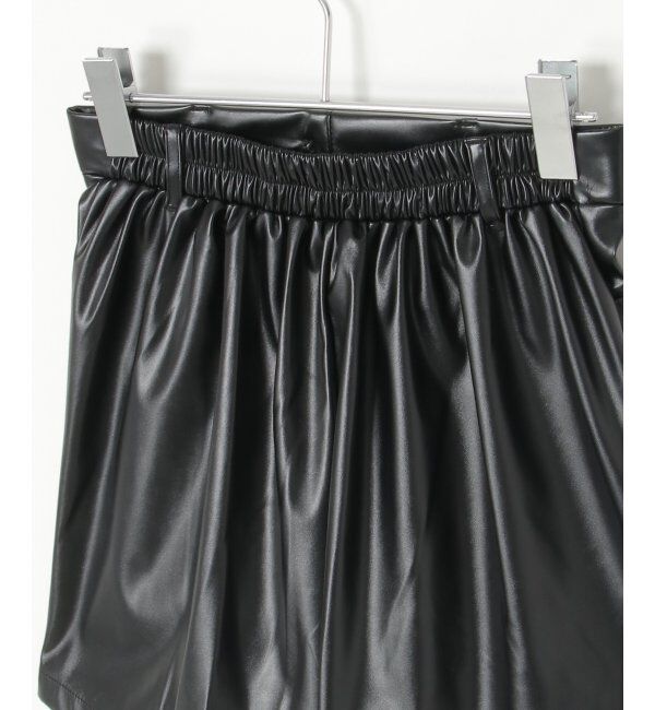 VENCE share style「合皮ショートパンツ」|その他|