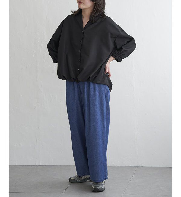 VENCE share style「6.5OZデニム2タックワイドパンツ」|デニム|