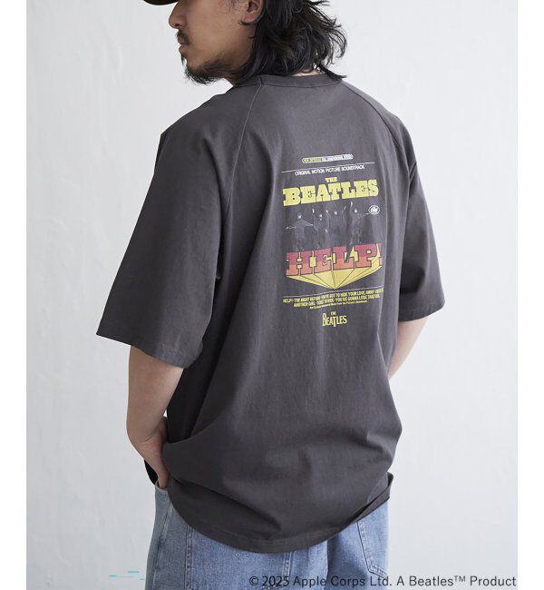 VENCE share style「THE BEATLES ザ ビートルズ HELPラグランTシャツ」|Tシャツ・カットソー|